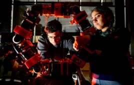 Interdisciplinary robotics research at Northeastern University.