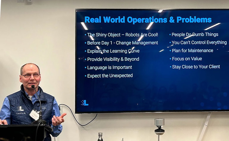 Locus Robotics at RoboXchange